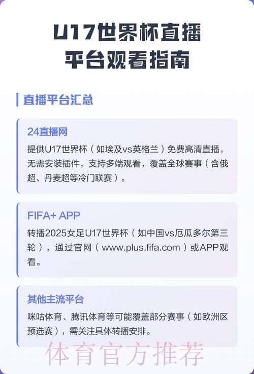 观看世界杯直播官网热门平台推荐 观看世界杯直播官网热门平台推荐